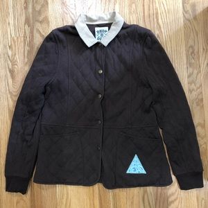 Drop dead quilted jacket